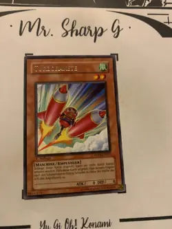 TURBORAKETE - 1. AUFLAGE ANPR-DE015 DEUTSCH Yu-Gi-Oh! CARD RARE KONAMI RARE 2009 - Image 4