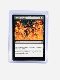Reckless Spite [Commander 2021] Magic MTG - Image 1
