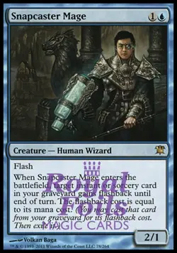 Snapcaster Mage **FOIL** MTG Innistrad MINT - Image 1