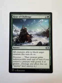 Roar of Challenge - MTG Jumpstart 2022 - NM - Image 1