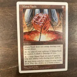 Mana Vault - MTG Fifth Edition 1997 - Rare -Magic The Gathering - Image 1
