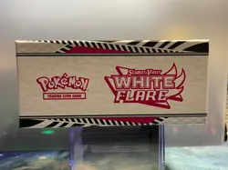 Pokemon White Flare ETB Box Open- NO PACKS + NO Promo & Accessories included - Image 3