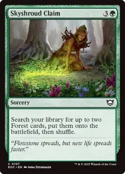 SKYSHROUD CLAIM mtg NM-M Commander: Edge of Eternities 1 Common - Image 1