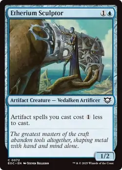 ETHERIUM SCULPTOR x4 mtg NM-M Commander: Edge of Eternities 4 Common - Image 1
