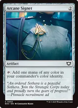 ARCANE SIGNET mtg NM-M Commander: Edge of Eternities 1 Common - Image 1