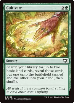 CULTIVATE mtg NM-M Commander: Edge of Eternities 1 Common - Image 1
