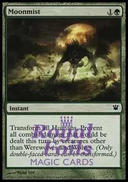 Moonmist **FOIL** MTG Innistrad MINT - Image 1