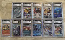 Pokemon Slab Lot 11 CGC 10s - Image 1