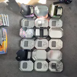 9 x Pokemon TCG Tin EMPTY (5) - Image 2