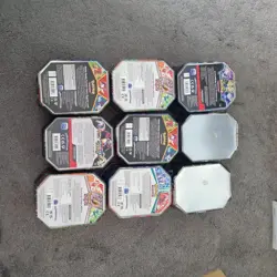 9 x Pokemon TCG Tin EMPTY (5) - Image 5