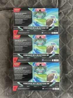 Pokemon TCG GameStop Exclusive Venusuar And Blastoise Ex Premium Collection - Image 2