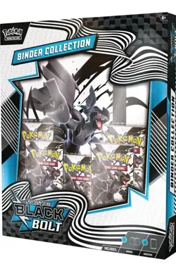 2025 Pokemon TCG Scarlet & Violet Black Bolt Binder Collection - Image 1