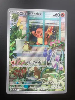 Pokemon TCG Charmander 044 Obsidian Flames Black Star Promo Near Mint - Image 1