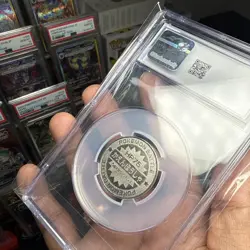 Charizard Pokemon Rare Vintage Meiji Battle Coin Japanese CGC 10 Gem Mint 10 - Image 5