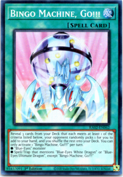 BINGO MACHINE, GO!!! - RA02-EN062 - Super Rare - 1st Edition - Yugioh - Image 1
