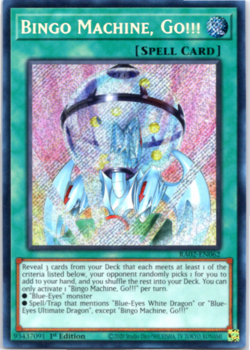 Bingo Machine, Go!!! - RA02-EN062 - Secret Rare - 1st Edition - Yugioh - Image 1