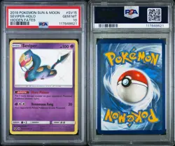2019 Pokemon Hidden Fates SV15 Seviper Shiny Vault SV15 PSA 10 Gem Mint - Image 3