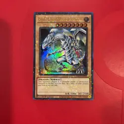 Yugioh Blue-Eyes White Dragon HAC1-EN001 1st Edition Duel Terminal Parallel - NM - Image 1