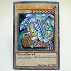 Yugioh Blue-Eyes White Dragon HAC1-EN001 1st Edition Duel Terminal Parallel - NM - Image 1