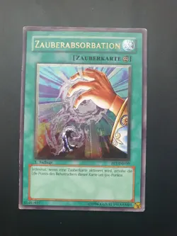 ⭐Yugioh | Zauberabsorbation | LP | DE | Ultimate Rare | 1.Auflage |FET⭐ - Image 1