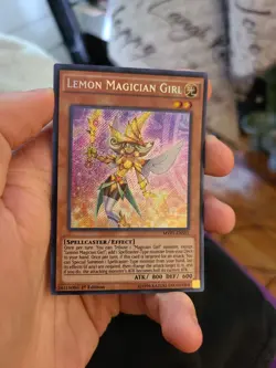 Yugioh Lemon Magician Girl MVP1-ENS51 1st Secret Rare - Image 1