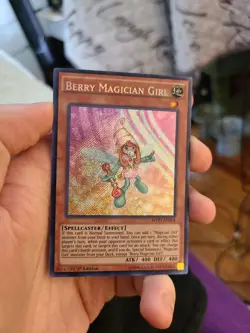 Yugioh Berry Magician Girl MVP1-ENS14 1st Secret Rare - Image 1