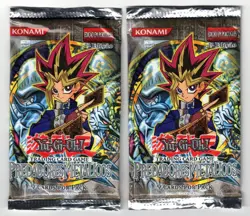 YUGIOH METAL RAIDERS 1ST EDITION 2X FACTORY SEALED PACKS PORTUGUESE - Image 1
