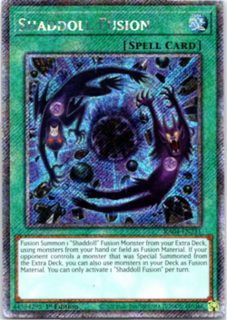 Shaddoll Fusion - RA04-EN231 - Platinum Secret Rare - 1st Edition Yugioh - Image 1