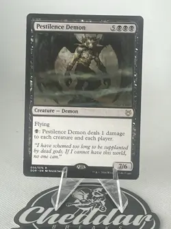 Pestilence Demon Nissa vs. Ob Nixilis NM Black Rare MAGIC MTG CARD ABUGames - Image 1