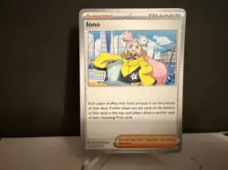 2024 Pokemon TCG Iono World Championships Deck Fernando Cifuentes Non-Holo Card - Image 1