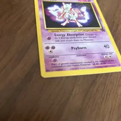 Pokemon WOTC Card - Mewtwo Black Star Promo Non Holo Rare #3 Wizard of the Coast - Image 3