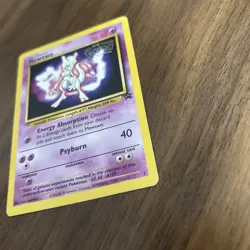 Pokemon WOTC Card - Mewtwo Black Star Promo Non Holo Rare #3 Wizard of the Coast - Image 4
