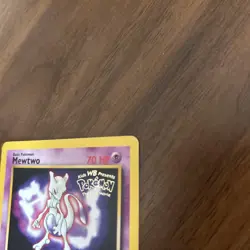 Pokemon WOTC Card - Mewtwo Black Star Promo Non Holo Rare #3 Wizard of the Coast - Image 5