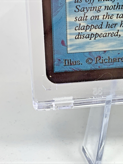 ALPHA - Wall of Air - MP-HP MTG Magic the Gathering 1993 Card in Magnetic Holder - Image 4