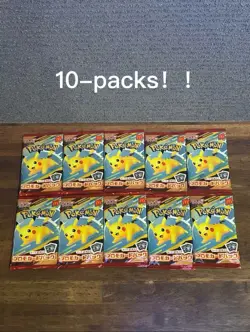 10 packs McDonald's Pokemon TCG Promo Pack Japan Pikachu + Random Card - Image 1