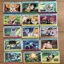 Dragon Ball Carddass PP Card Part14 27 Cards Super Saiyan Goku Frieza Vegeta Use - Image 2