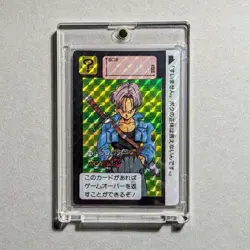Dragon Ball Z Carddass 374 Trunks First Edition Trading Card Used - Image 1