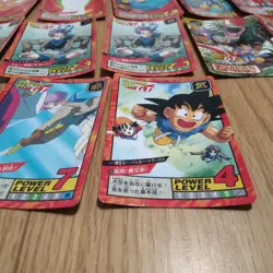 Dragon Ball Card Assortment 100 Sheets Includes Dragon Ball GT Z Used - Image 2