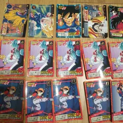 Dragon Ball Card Assortment 100 Sheets Includes Dragon Ball GT Z Used - Image 3