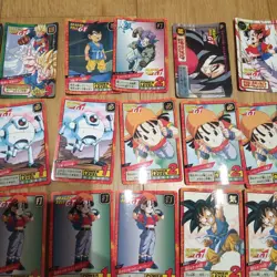 Dragon Ball Card Assortment 100 Sheets Includes Dragon Ball GT Z Used - Image 4