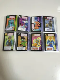 Dragon Ball Carddass Complete Set 84 Types Trading Card Collection Used - Image 5