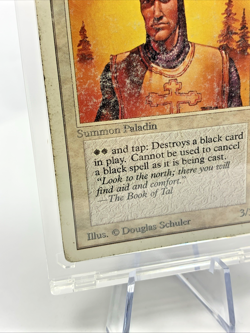 UNLIMITED - Northern Paladin - MP-HP MTG Magic the Gathering Card in Holder - Image 3