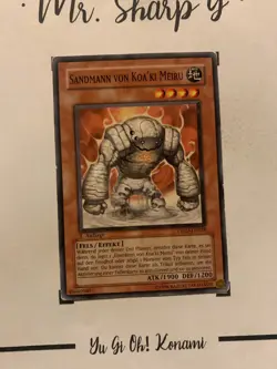 SANDMANN VON KOA'KI MEIRU - 1. AUFLAGE TSHD-DE028 DEUTSCH Yu-Gi-Oh! CARD COMMON - Image 3