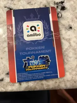 Shadow Mewtwo Amiibo Card from Pokken Tournament! - Image 2