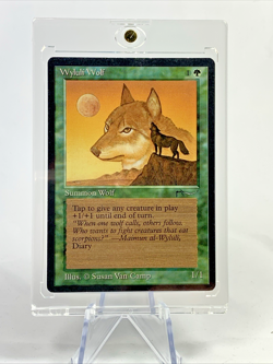 ARABIAN NIGHTS - Wyluli Wolf (Light) - MP-HP MTG Magic the Gathering Card - Image 1