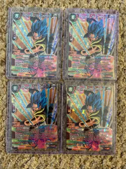 Dragon Ball Super Card Game Ssb Gogeta P-118 Promo Lot Of 4 - Image 1