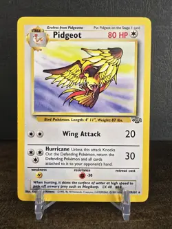 Pidgeot 24/64 Jungle Unlimited *Rare* Pokemon Card TCG Non Holo LP Vintage - Image 1