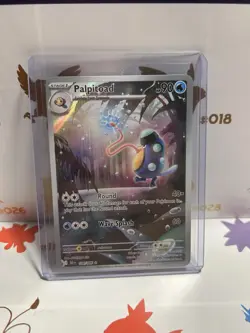 2025 Palpitoad 104/086 Illustration Rare Black Bolt English NM Pokemon TCG - Image 1