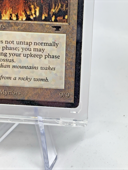 ANTIQUITIES - Colossus of Sardia - MP-HP MTG Magic the Gathering Card in Holder - Image 4
