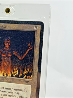 ANTIQUITIES - Colossus of Sardia - MP-HP MTG Magic the Gathering Card in Holder - Image 5